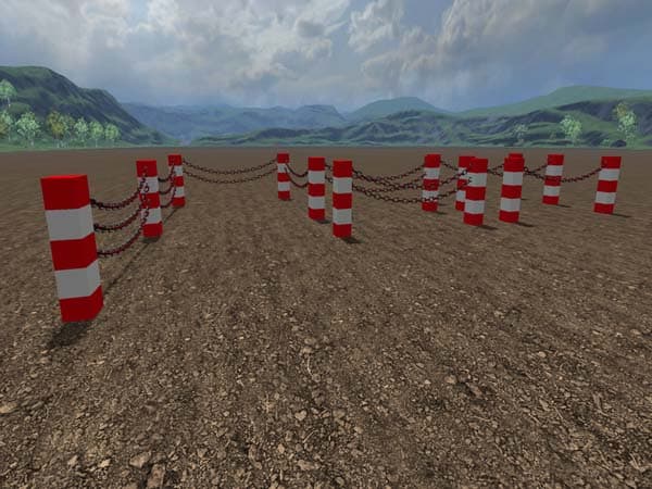 Cordon with bollard [MP]