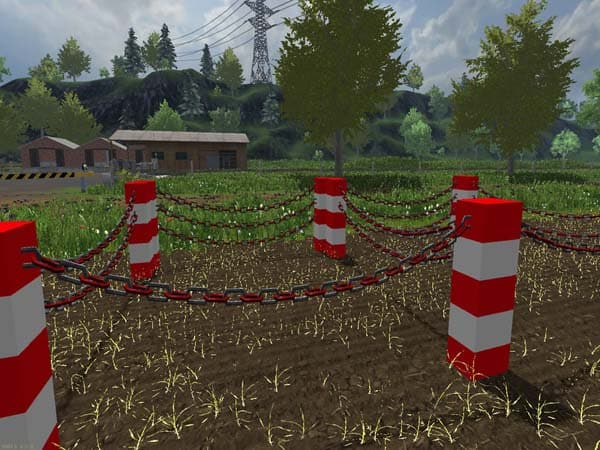 Cordon with bollard [MP] 3