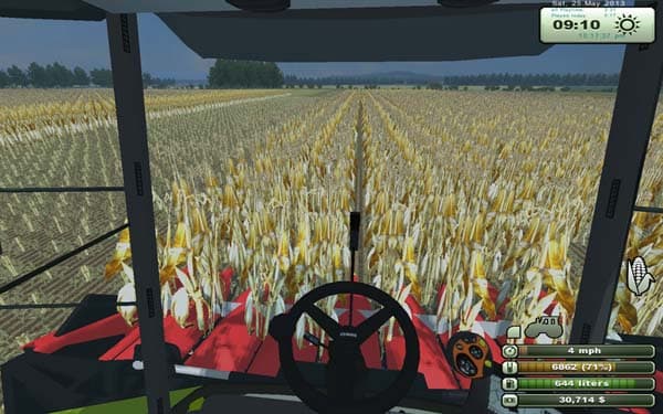 Corn in rows [SP]