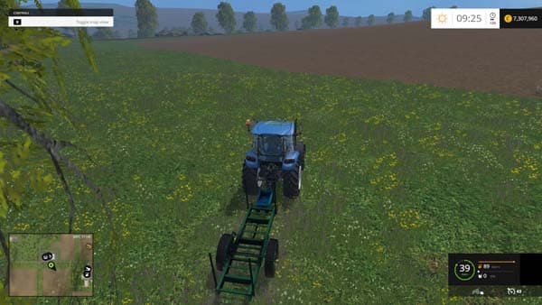 Country wood trailer 2