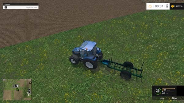 Country wood trailer