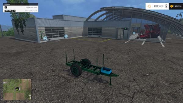 Country wood trailer 3