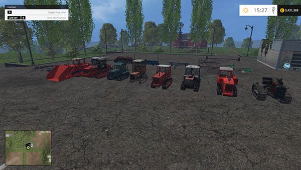 Crawler Tractors Pack 3