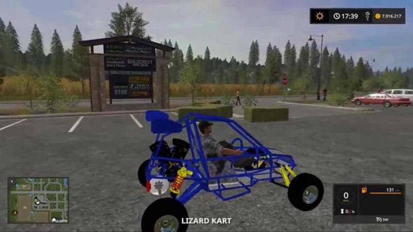 Crazy kart