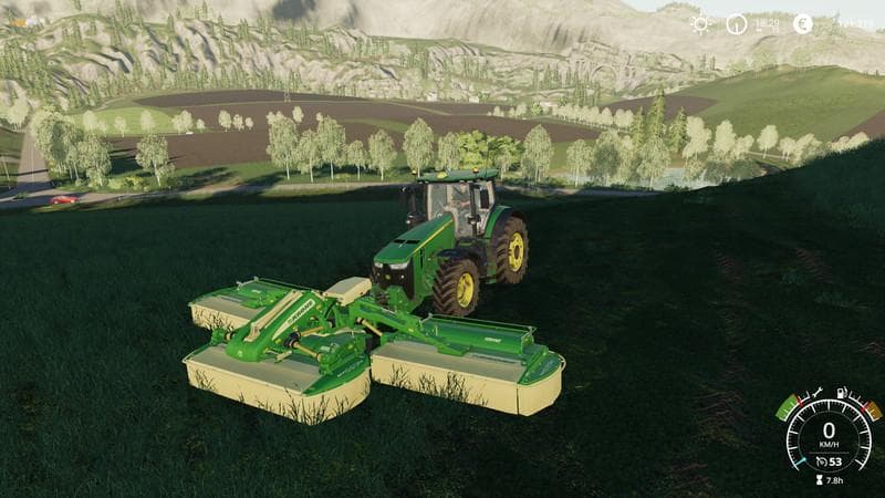 Crown mowers