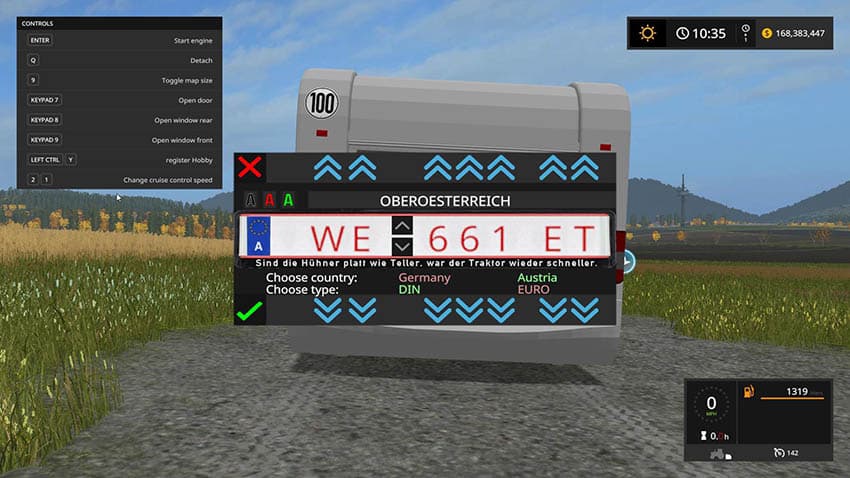 Custom Number Plate Pack 2