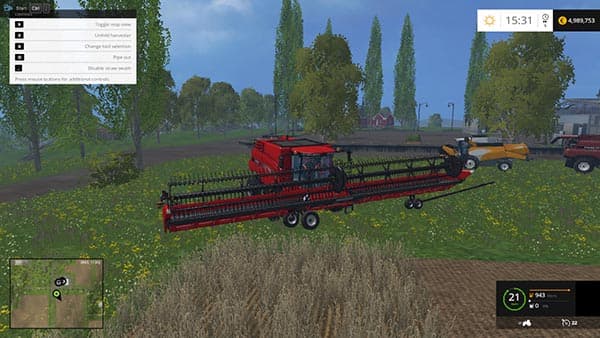 Cutter IH 3162 anti collision
