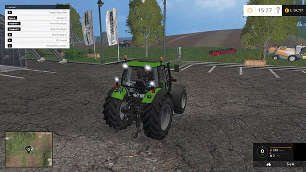 DEUTZ FAHR 120 MK3 FL WASHABLE 2