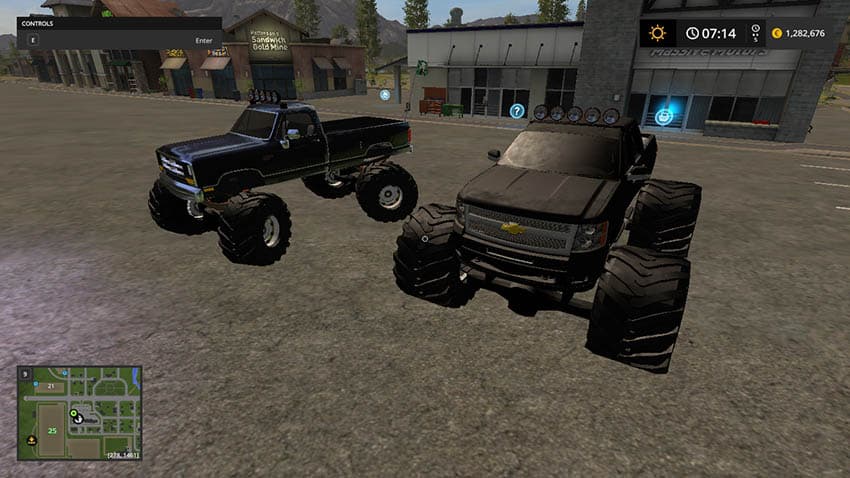DODGE CUMMINS AND CHEVY MONSTER TRUCK 3