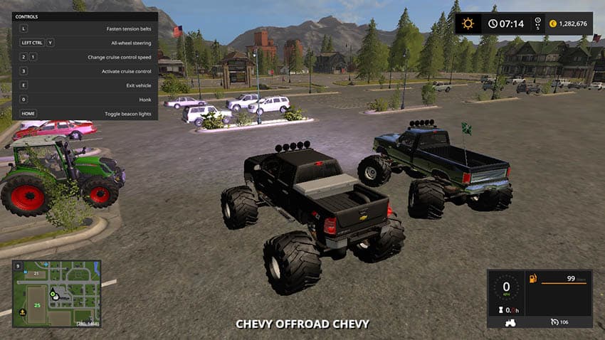 DODGE CUMMINS AND CHEVY MONSTER TRUCK 2