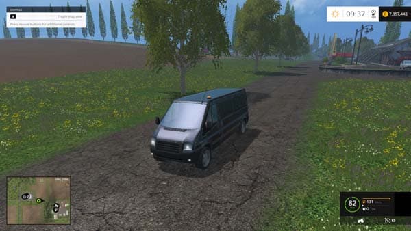 DRIVEABLE TRAFFIC VAN