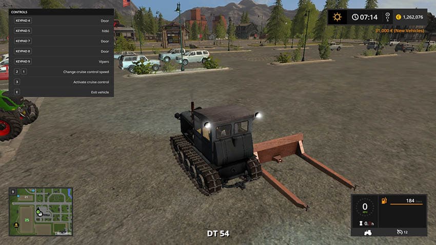 DT-54 and bulldozer 2