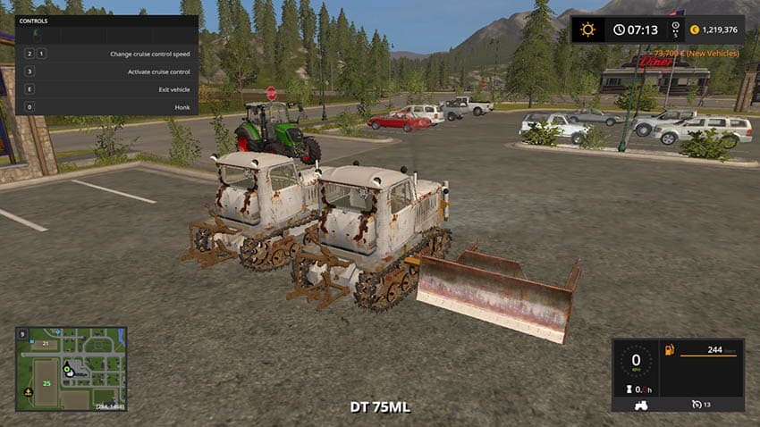 DT-75 Kazakstan and leveler [MP] 2