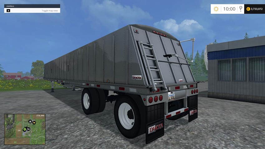 Dakota 48ft Spread Axle Trailer 2