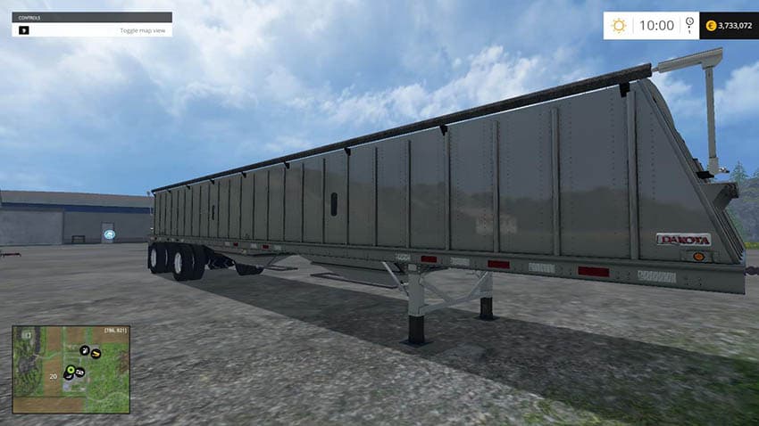 Dakota 48ft Spread Axle Trailer