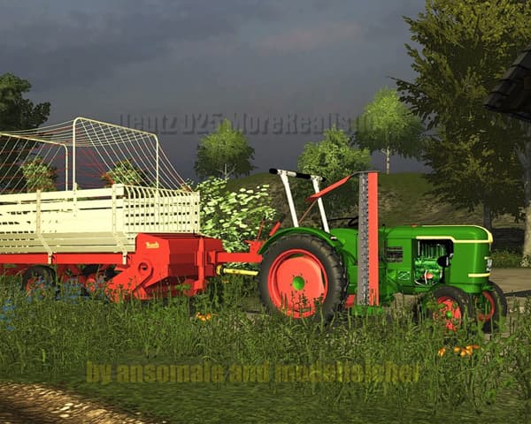Deutz D25 with cutter bar MR [MP] 2