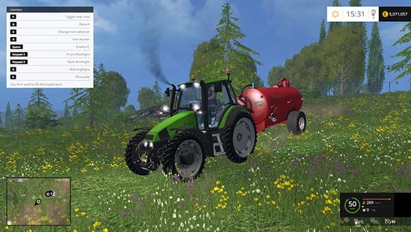 Deutz Fahr 120 MK3 Washable