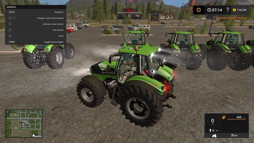 Deutz Fahr 7250 DINAMIC HOSE 2