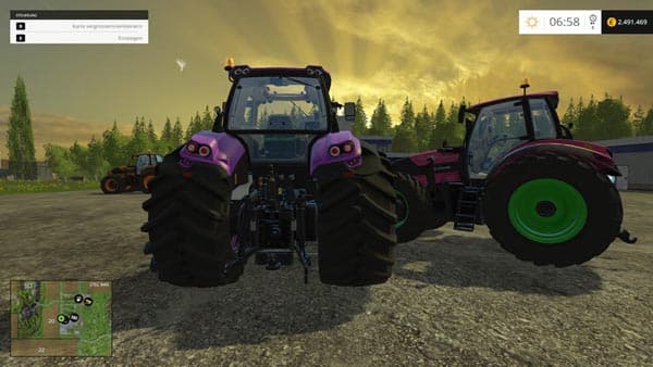 Deutz Fahr 7250 Forest Queen [MP]