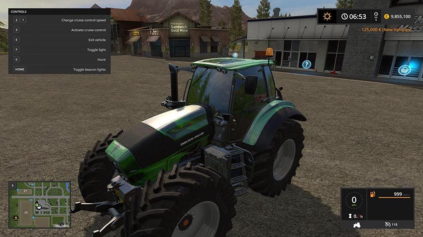 Deutz Fahr 7250 NOS
