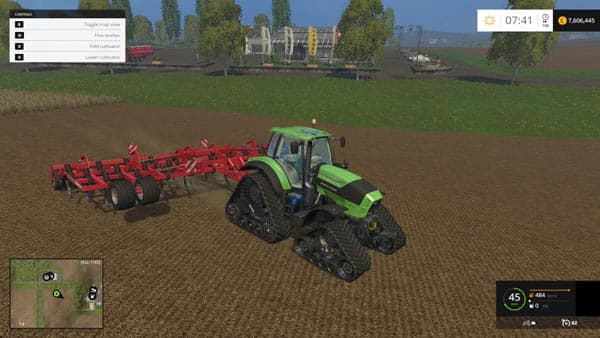 Deutz Fahr 7250 TTV Fl FL QuadTrac [MP]