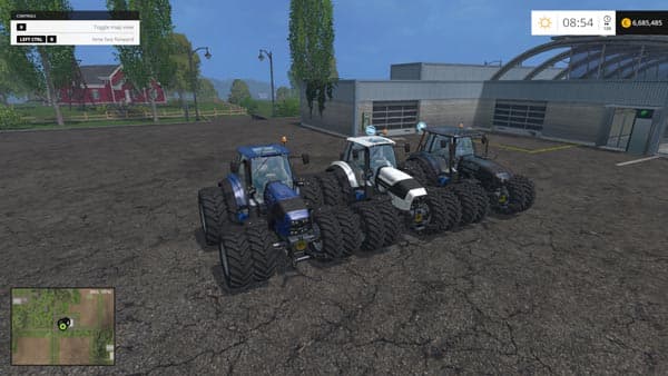 Deutz Fahr 7250 TTV Fl TwinWheels Pack [MP] 2