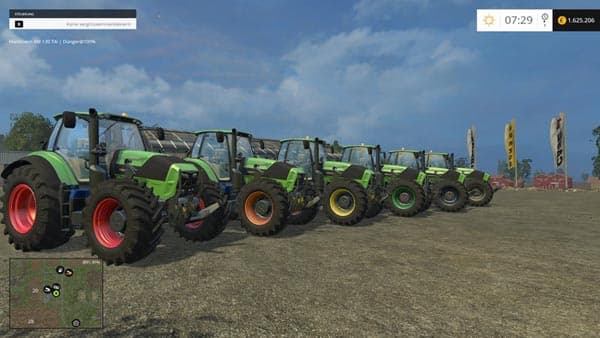 Deutz Fahr 7250FL Frontlader [MP]