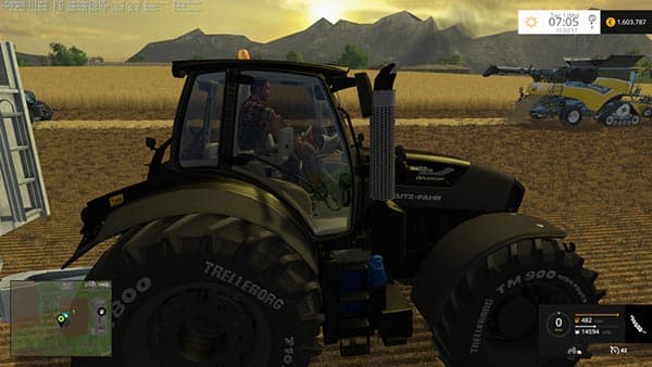Deutz Fahr 7250TTV Warrior [MP]