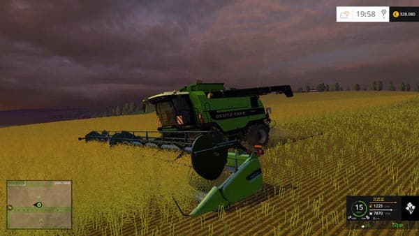 Deutz Fahr 7545 Super Flex Draper [MP] 3