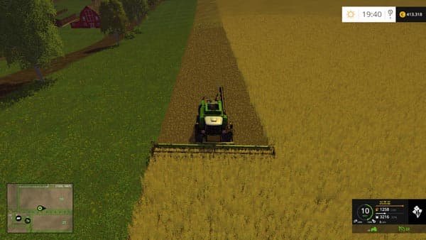 Deutz Fahr 7545 Super Flex Draper [MP]