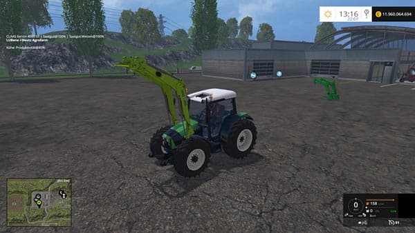 Deutz Fahr Agrofarm 430 with FL [MP] 3