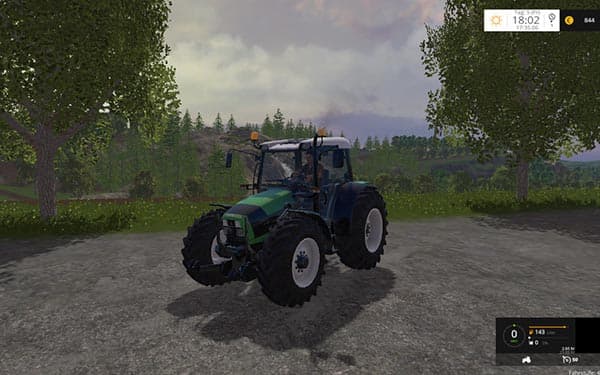 Deutz Fahr Agrofarm 430 with FL [MP]