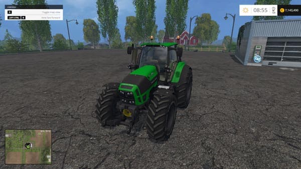 Deutz Fahr TTV 7250 Grean Beast 2