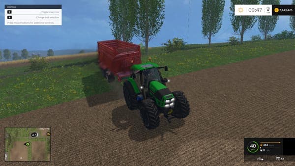 Deutz Fahr TTV 7250 Grean Beast