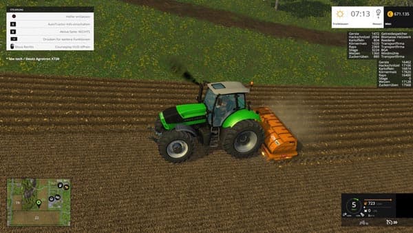 Deutz X720 Agrortron Ploughing Spec [MP] 3