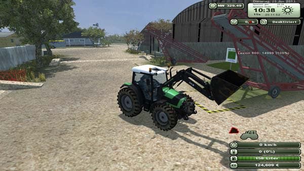 Deutz front loader bucket 3