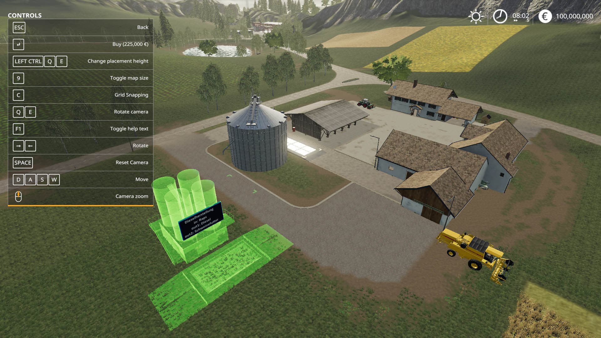 Diesel and pig feed production 3