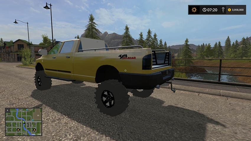 Dodge 2500 W/ 8 in tip 2