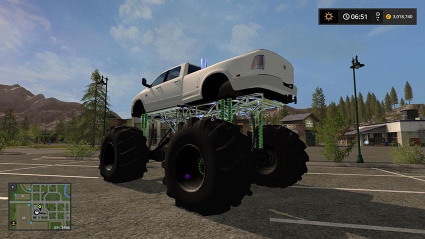 Dodge Mud Truck Lifted 2
