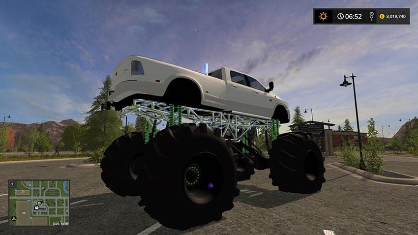 Dodge Mud Truck Lifted