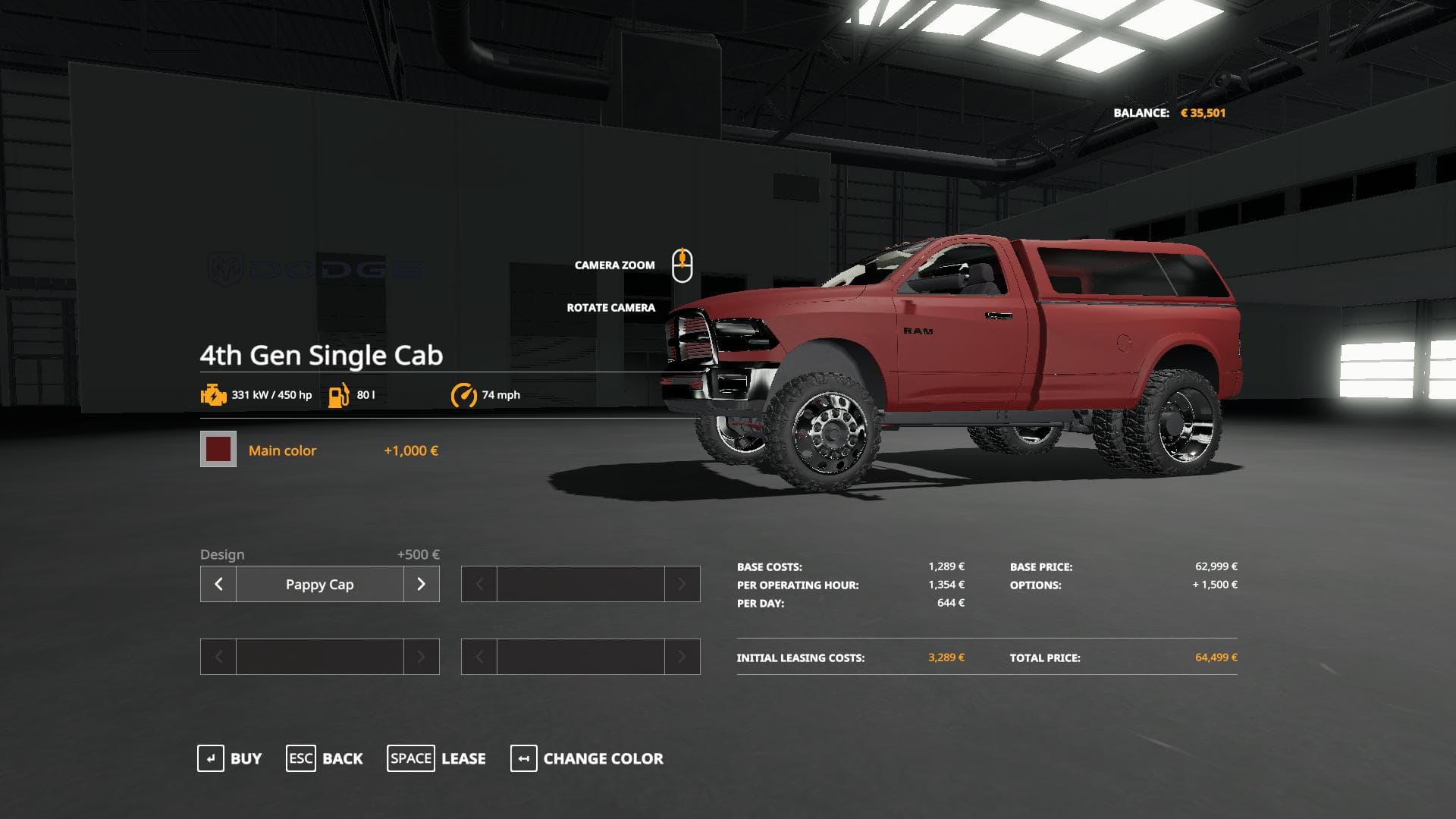 Dodge Single Cab