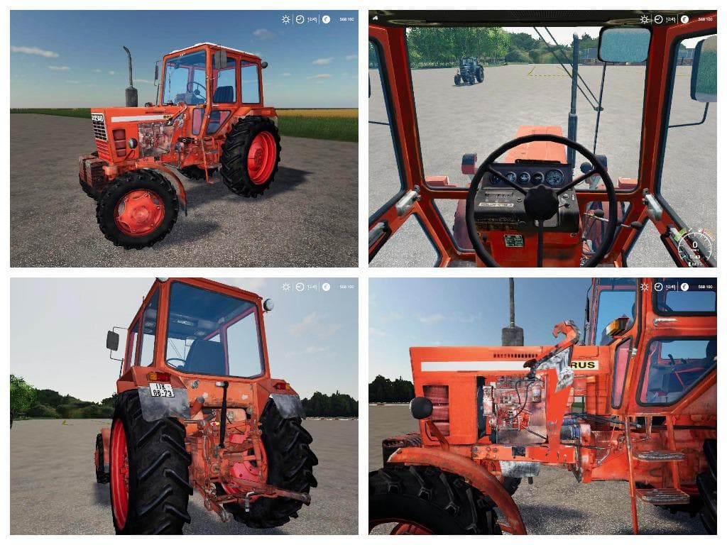 Domestic tractors Rus Paсk 3