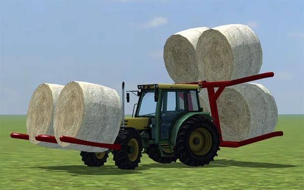 Double bale fork tower [MP] 2