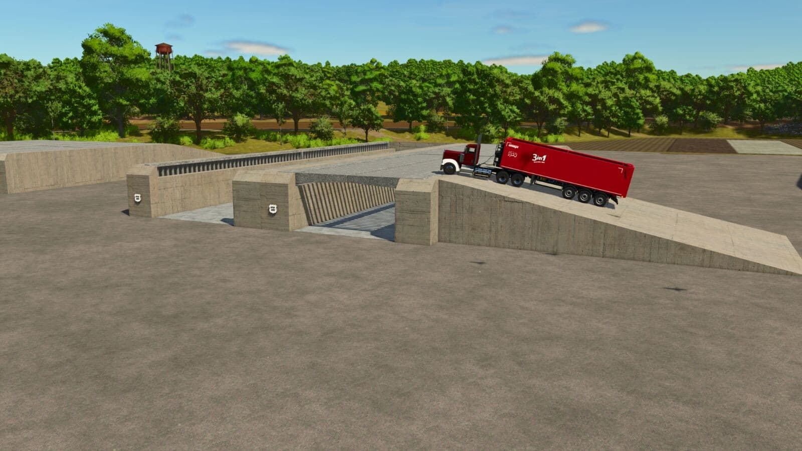 Drive Over Bunker Silo