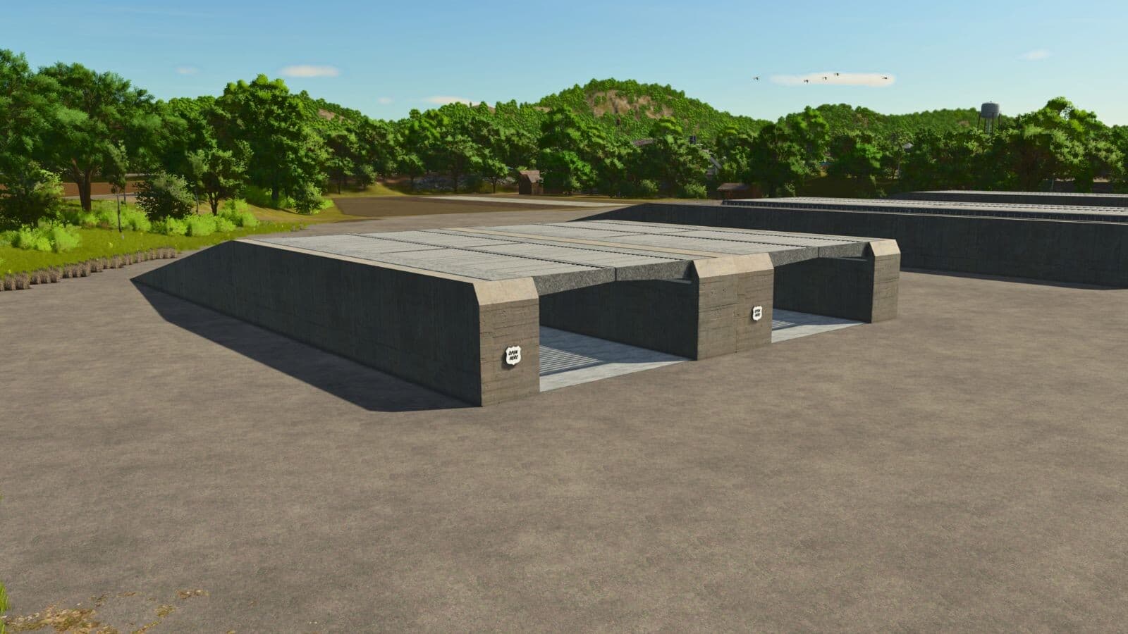 Drive Over Bunker Silo 6