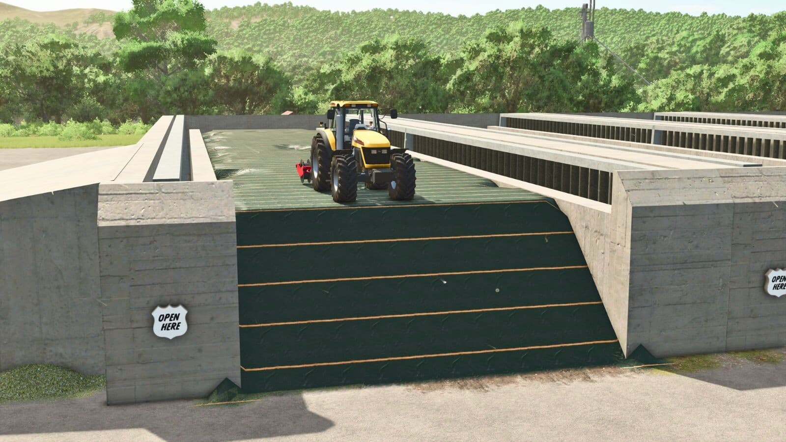 Drive Over Bunker Silo 4