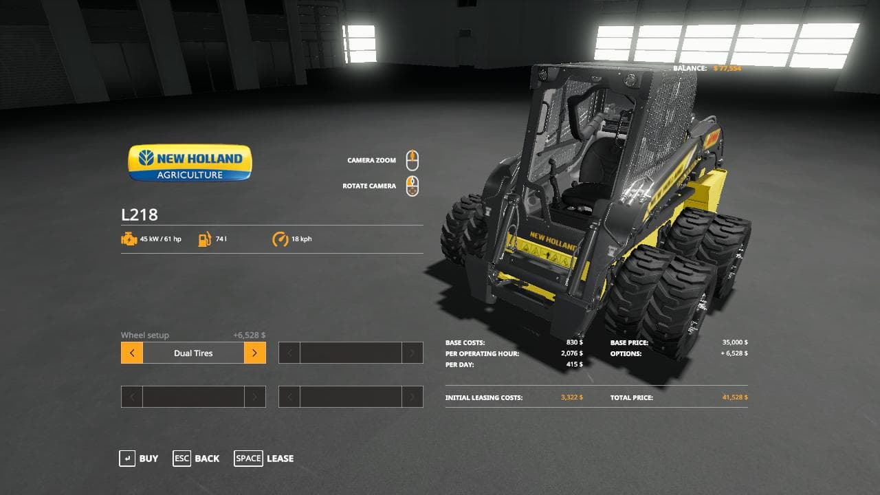 Duallies for L218 SkidLoader 2