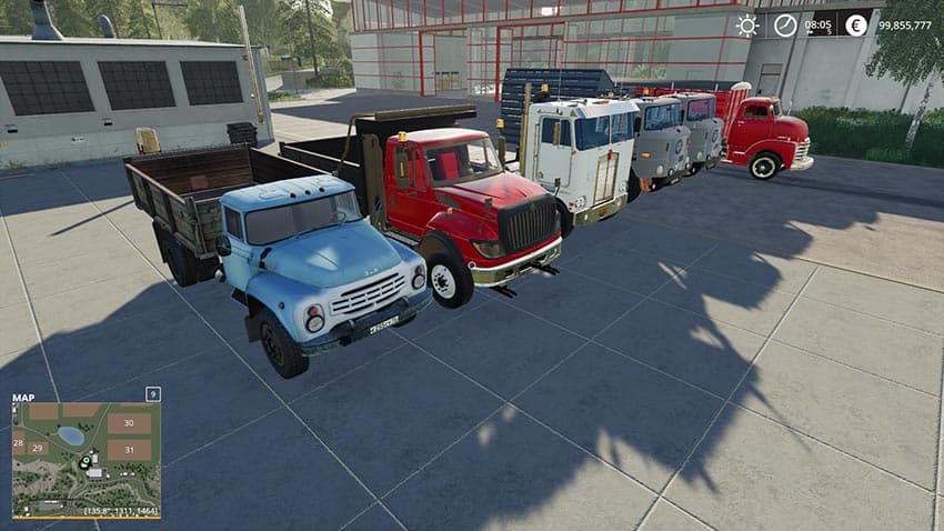 Dump trucks Pack