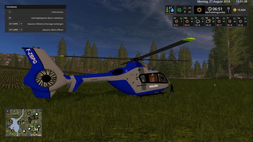EC-145 Polizei Hubschrauber Beta 3