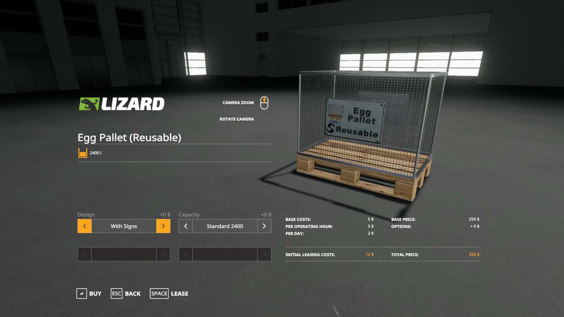 Egg Pallet - Buyable